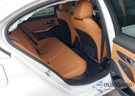 2022 BMW 330I z USA, uszkodzony, nr VIN 3MW5R1J06N8C52975